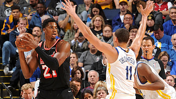 Klay Thompson, Hassan Whiteside HD wallpaper
