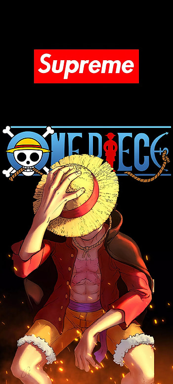 Monkey D' Luffy Sup, Anime, Dark, Fire, Funny HD phone wallpaper