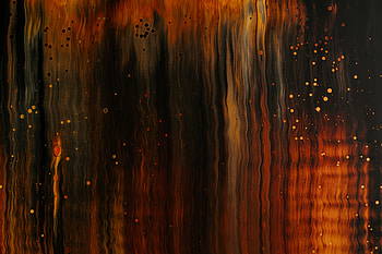 Abstract, Bubbles, Divorces, Paint, Liquid, Brown HD wallpaper