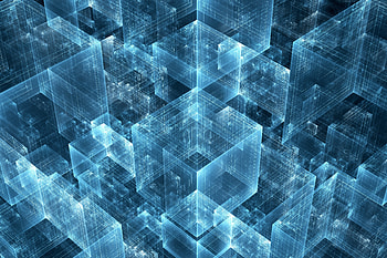 Cubes, transparent, digital art HD wallpaper