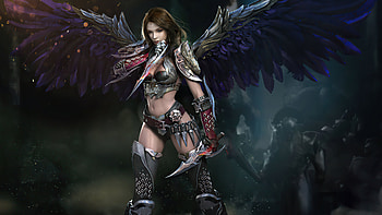 Warrior Dark Angel Art , warrior, angel, artist, artwork, digital-art HD wallpaper