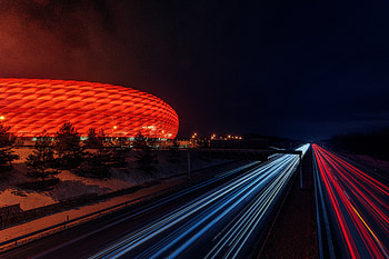 Highway Light Trails , highway, graphy, long-exposure, trails HD wallpaper