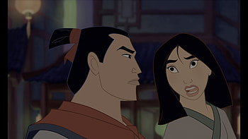 Li Shang and Fa Mulan, Mulan (1998) HD wallpaper