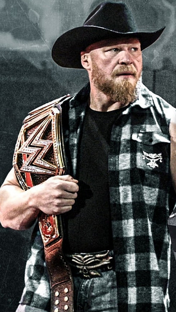 Brock Lesnar, tartan, beard HD phone wallpaper