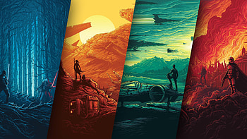 Star Wars Poster , star-wars, poster, movies HD wallpaper