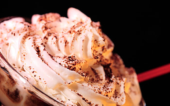 Whipped cream, Creamy treat, Delicious sweetness, Tempting topping HD wallpaper