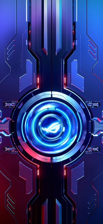 ROG , Rog 3, Asus, Light, Purple, Background - HD phone wallpaper