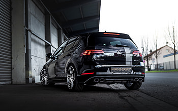 Volkswagen Golf R, front view, exterior, Manhart RS 450, Volkswagen Golf tuning, Golf 7, German cars, Manhart, Volkswagen HD wallpaper