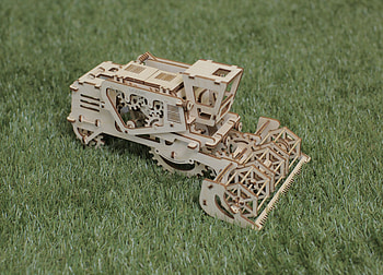 Ugears Combine Harvester Model, games, toys, unique gifts, 3D Mechanical Puzzles, unique puzzle, gifts, Educational Puzzle Games, Mechanical Puzzle, 3D puzzle, corporate gifts, Mechanical Models HD wallpaper