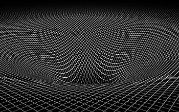 3D, Surface, Grid, Bw, Chb, Immersion HD wallpaper