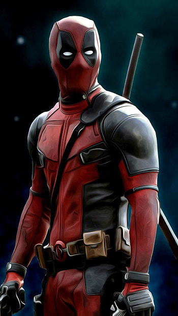 Deadpool, Iconic , Merc with a Mouth, Signature red suit HD phone wallpaper