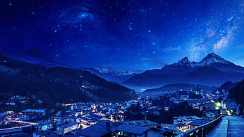 Winter Tale, nature, artist, artwork, digital-art, deviantart HD wallpaper