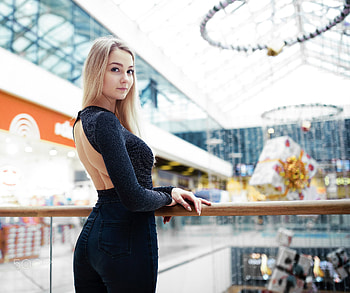 Blonde Gorgeous Model, girls, model HD wallpaper