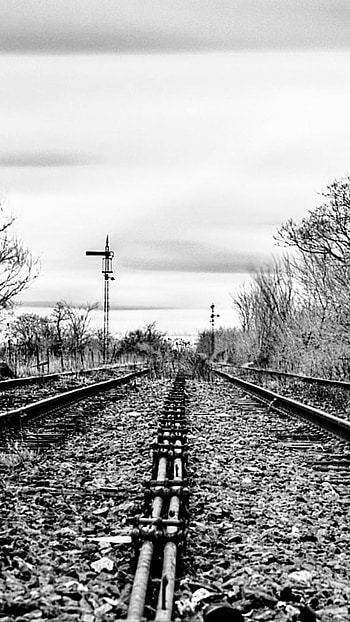 Depressing, Black And White, Monochrome HD phone wallpaper