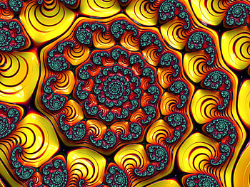 Nautillus, iPAD, Fractal, Ultra , retina, , Fractals HD wallpaper