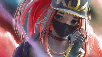 Kda Akali League Of Legends Fantasy Art , akali-league-of-legends, league-of-legends, fantasy-girls, artist, artwork, digital-art HD wallpaper
