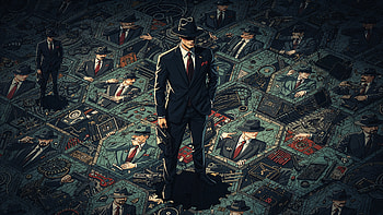 Shadow Protocol — Secret Agent, Gangster, Suit, Money, Fedora HD wallpaper