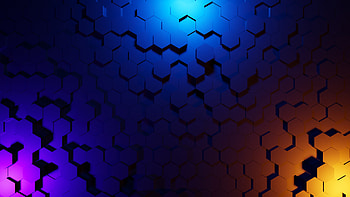 Hex Color Burst 3d, abstract, digital-art HD wallpaper