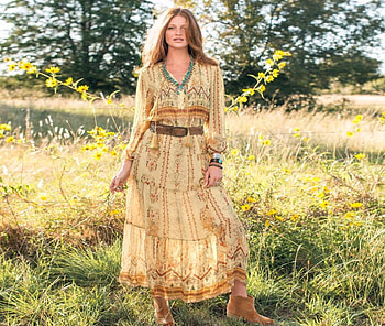 Boho Woman, Flowers, Field, Woman, graphy HD wallpaper