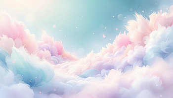 Cute Aesthetic Dreams: Ultra, cute aesthetic, cloud, pastel, sky, Dreamy HD wallpaper