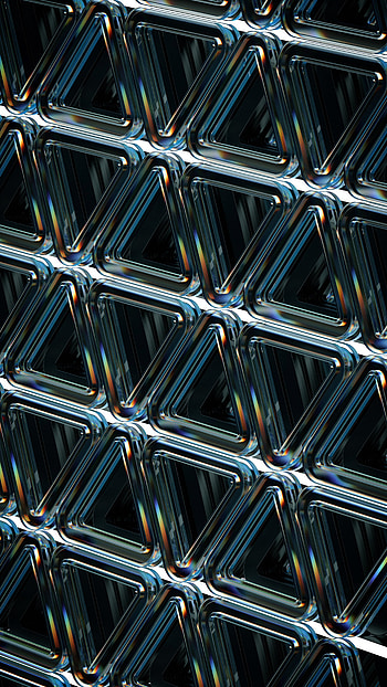 Structure, 3D, Relief, Glass, Geometric, Raised, Triangles HD phone wallpaper