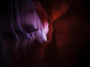 Cave, big rocks HD wallpaper