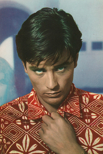 Alain Delon, Iconic actor, French New Wave, Classic cinema HD phone wallpaper