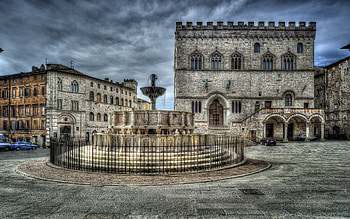 Perugia , Beautiful backgrounds, Stunning views, Digital artistry HD wallpaper