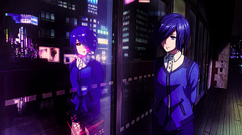 Tokyo Ghoul - Touka Reflection, Touka Kirishima, Anime Girl HD wallpaper