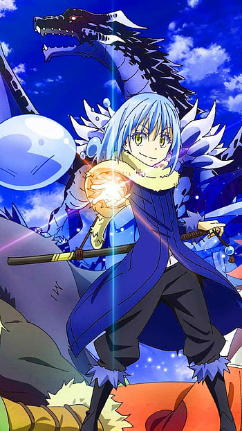 Rimuru Tempest , Anime background, , Fantasy anime HD phone wallpaper