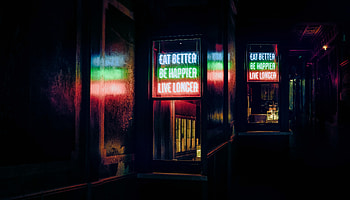Words, Neon, Phrase, Inscription HD wallpaper