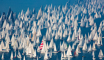 Sailboat background HD wallpaper
