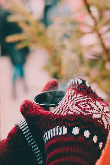 Miscellanea, Miscellaneous, Cup, Hands, Drink, Beverage, Steam, Gloves, Mug HD phone wallpaper