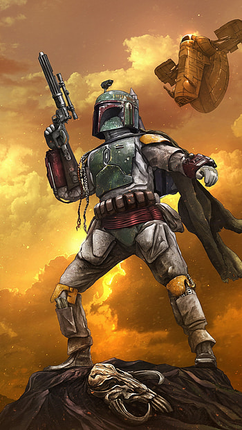 Boba Fett, Star Wars, Boba Fett Star wars HD phone wallpaper