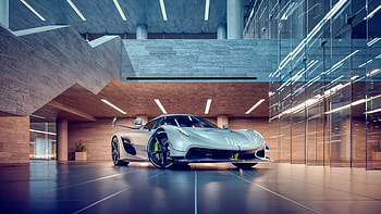 Koenigsegg, car, vehicle, Koenigsegg Jesko HD wallpaper