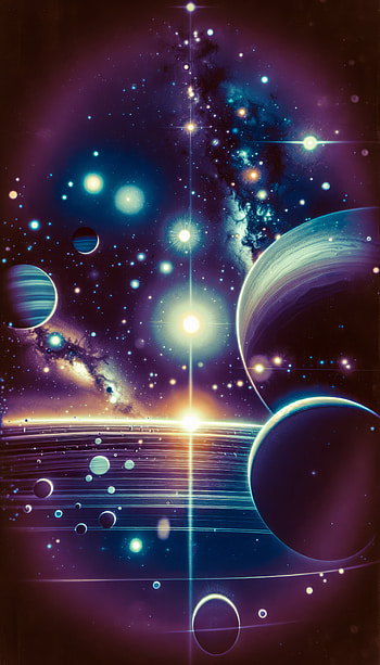 Stellar Voyage - Cosmic for s, space, planet, galaxy, Stars HD phone wallpaper