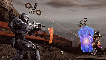 Epic spartan fight, promethean knight, Spartan, bolt shot, assault rifle, watchers HD wallpaper