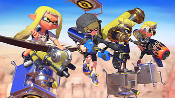 Splatoon 3 gaming, background, Immersive visuals, Gaming excitement HD wallpaper