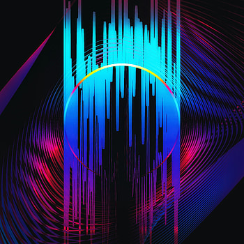 Abstraction, glitch art, digital art HD phone wallpaper