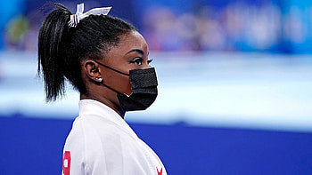 Simone Biles, Floor exercise final, Tokyo Olympics, Dedication and skill HD wallpaper