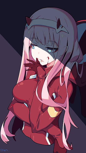 Zero Two: Iconic Darling in the FranXX Anime, Zero Two (Darling in the FranXX), Anime, Darling in the FranXX HD phone wallpaper