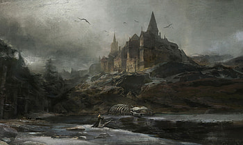 Hogwarts Legacy – Mystical Castle in the Mist, video game, Hogwarts Legacy HD wallpaper