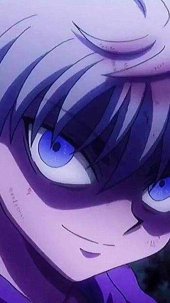 killua, eye, organ HD phone wallpaper
