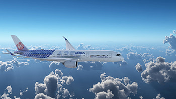 China Airlines, A350 joint livery, Collaboration with Airbus, Taiwanese pride HD wallpaper