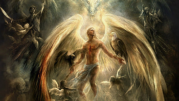 Angel computer HD wallpaper