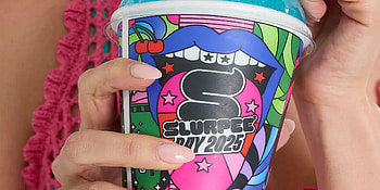 Slurpee Day 2025, man made, nails, Slurpee HD wallpaper