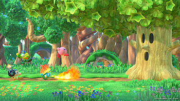 Kirby : Enchanted Forest Battle, Kirby HD wallpaper
