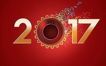Happy New Year Greeting, happy-new-year-2017, celebrations HD wallpaper