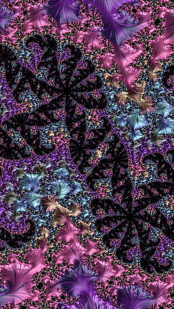 Trippy Psychedelic Fractal, Abstract, fractal HD phone wallpaper