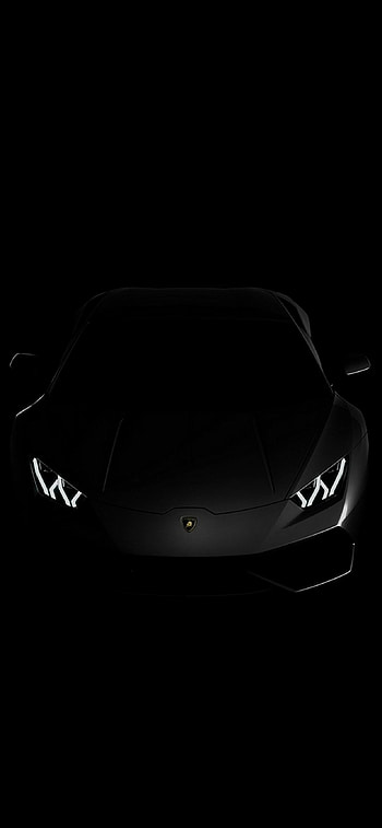 Dark, Lamborghini Huracan HD phone wallpaper